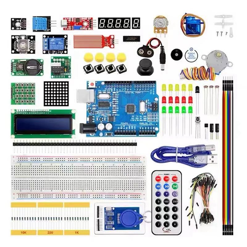 Diy Electronics Learning Kit - ABDE-RFID Starter-Kit für Arduino UNO R3,