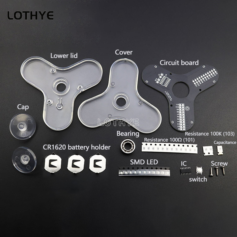 LED Fidget Spinner Herstellung – Diy Electronics Project Kit Bewertung und Preis