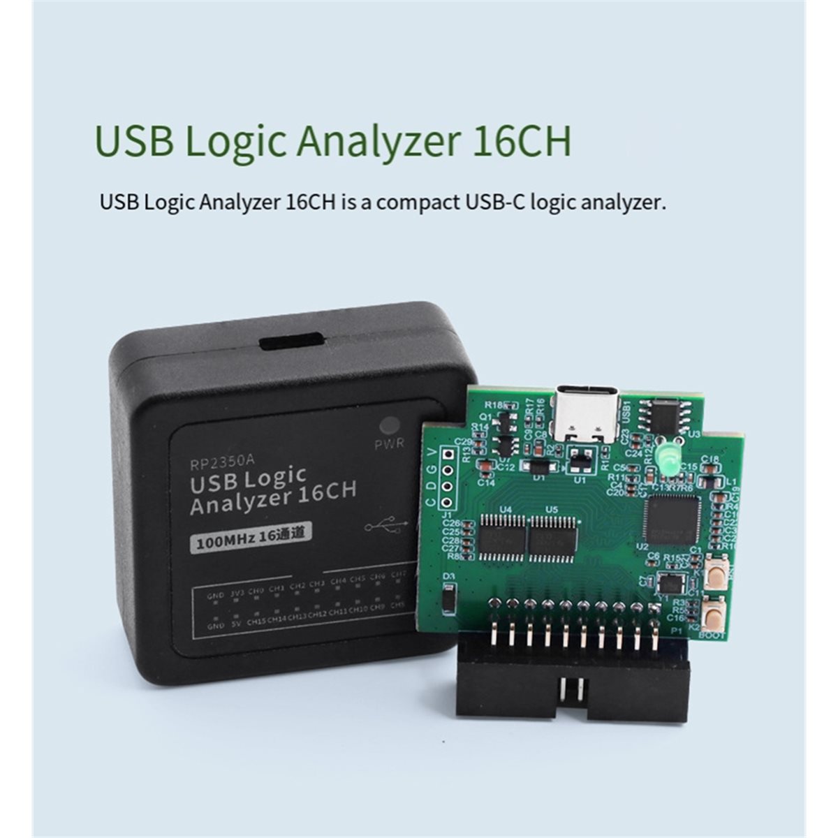 USB-Logikanalysator Logikanaly – Logic Analyzer Usb Bewertung und Preis